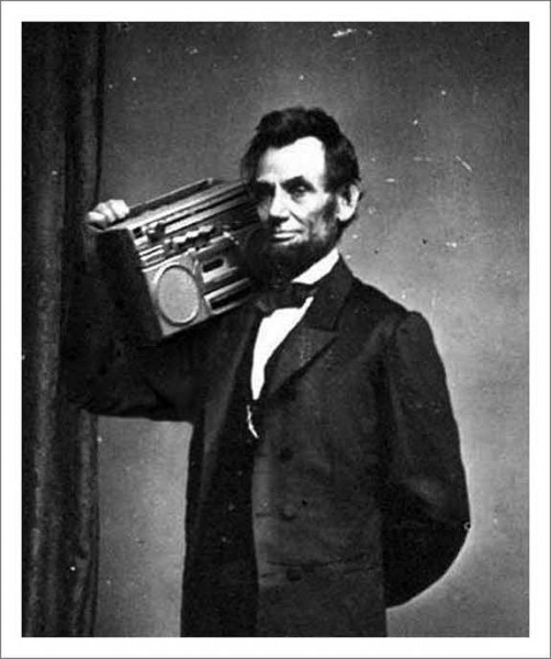 Abraham Lincoln BoomBox