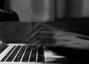 Typing on MacBook Pro